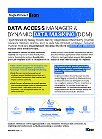 Veritabanı Erişim Yöneticisi &<br>Dinamik Veri Maskeleme